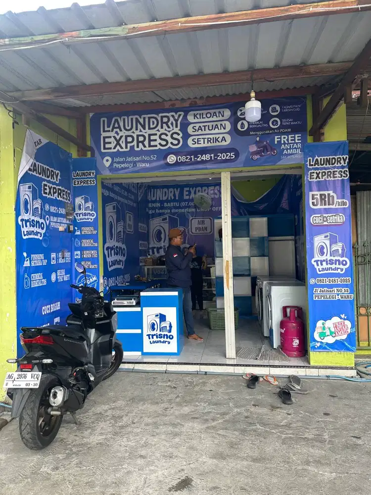 MODAL KECIL!! PAKET USAHA LAUNDRY KILOAN