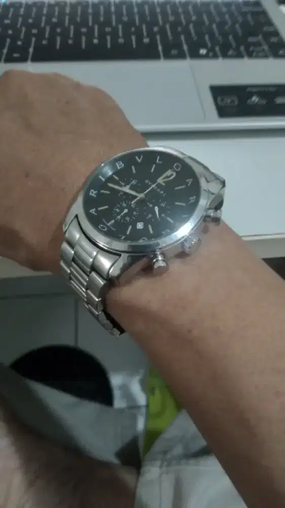 Jam Tangan Bulgari Chronograph Quart