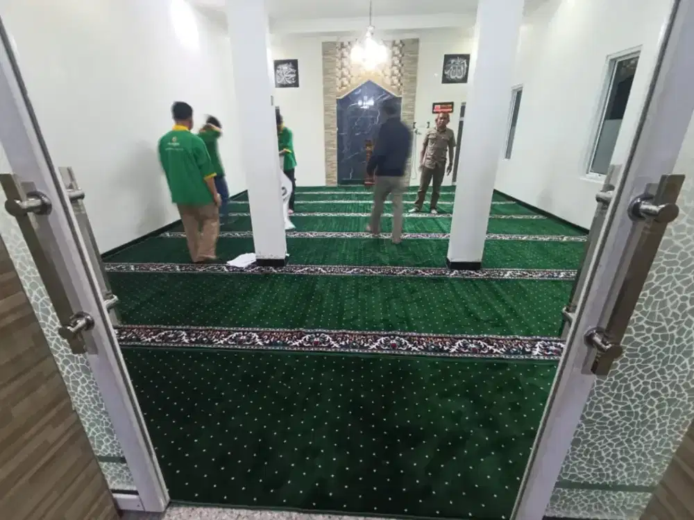 Tersedia Karpet sajadah Masjid import pembelian menyesuaikan kebutuhan