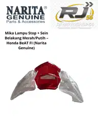 Mika Lampu Stop + Sein Belakang Merah/Putih – Honda BeAT FI (Narita G