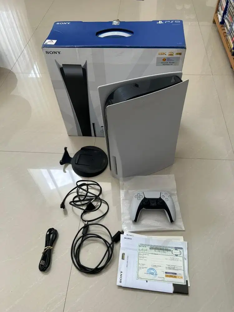 ps5 fat disc version sony indonesia fullset tanpa game