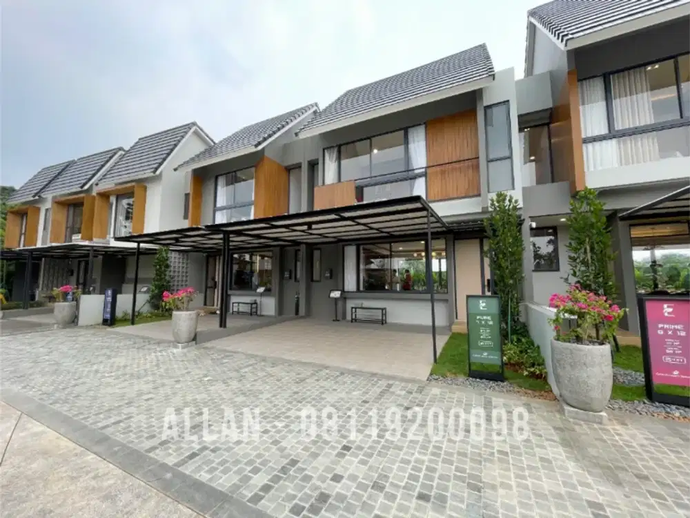 Rumah 3 kamar Tipe Pure 7x12 cluster Elaia Citra Garden Serpong