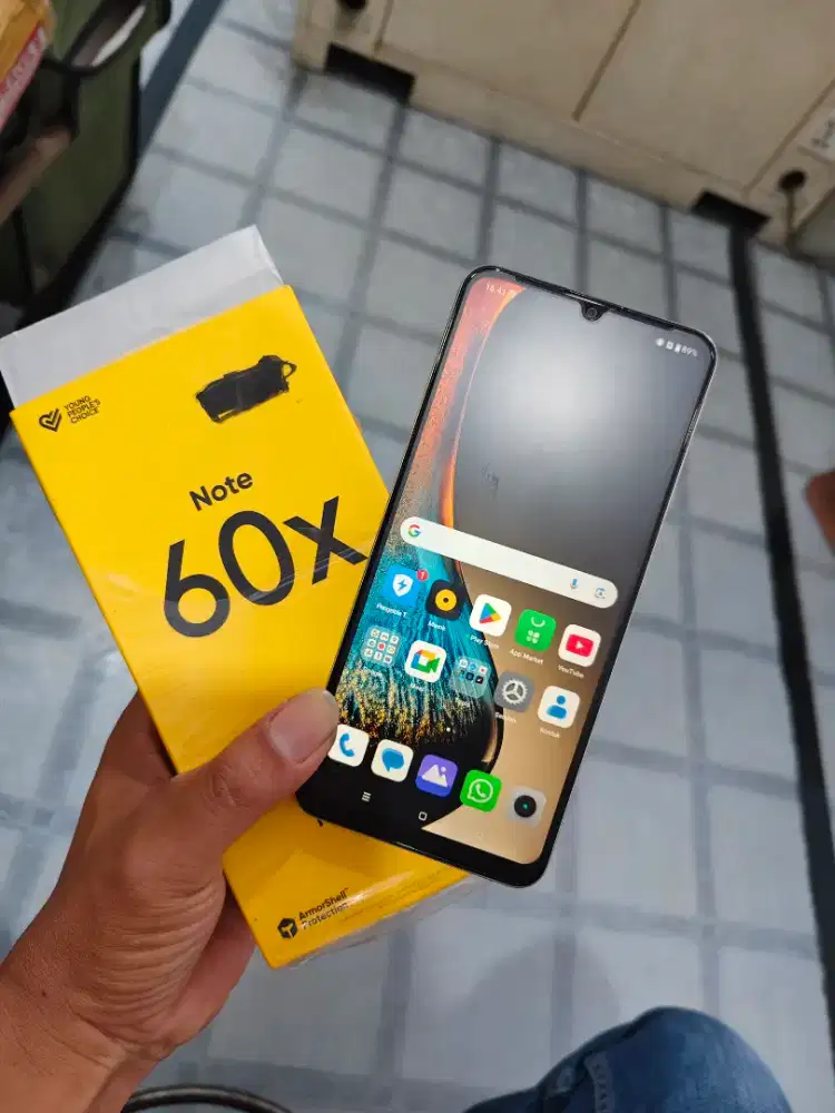 Realme note 60x ram 4/128gb