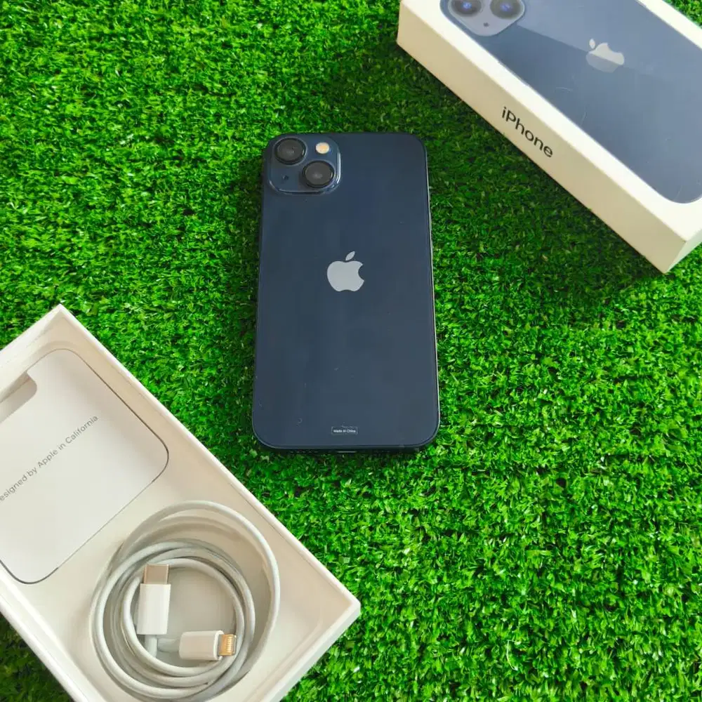 iPhone 13 128GB Midnight BH 100% Garansi sampai 29 okt 26 Like New