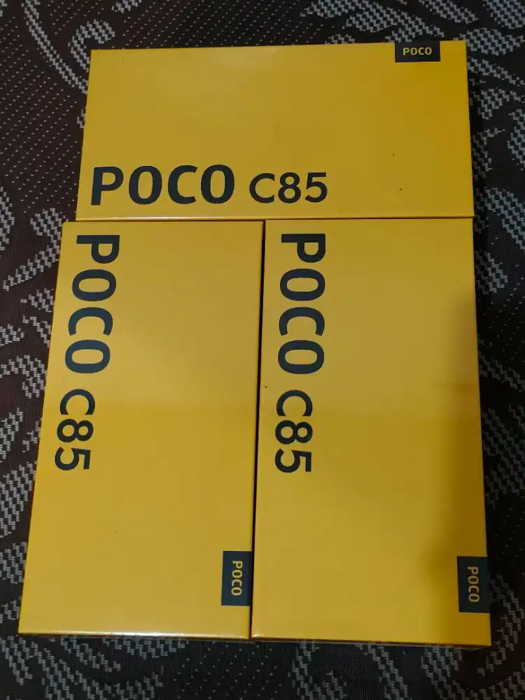 Poco C85 Baru 256gb Segel Garansi Resmi Termurah