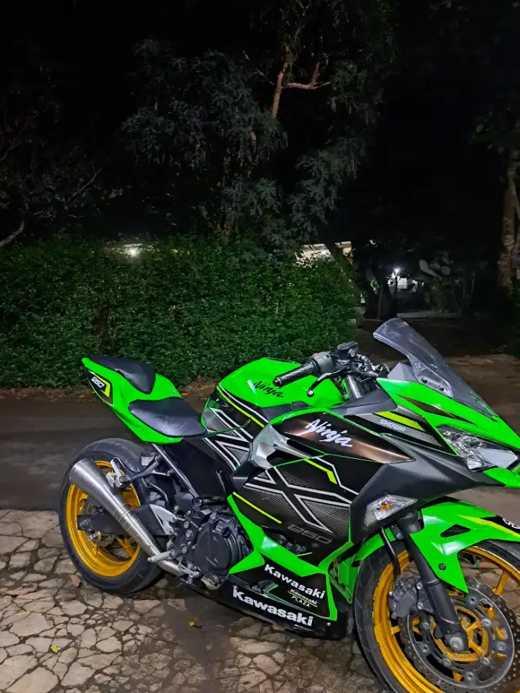 New ninja 250 2018 hijau