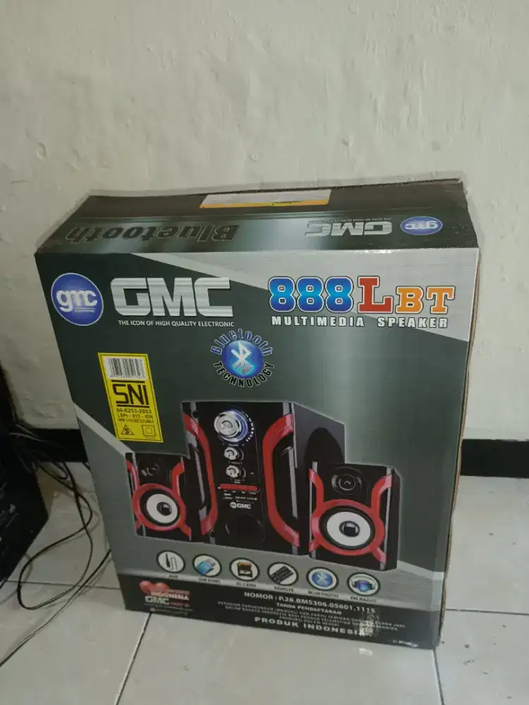 Di jual speaker GMC 888 LBT Bluetooth suara mantap