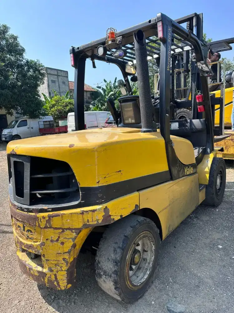Forklift Yale 5 Ton,Matic,3 Meter,Ban Single,Tahun 2017 (Fullorisinil)