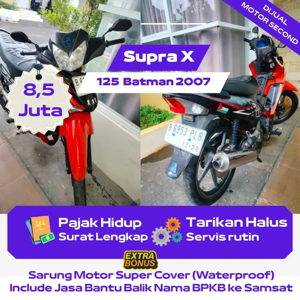 Supra X 125 Batman 2007