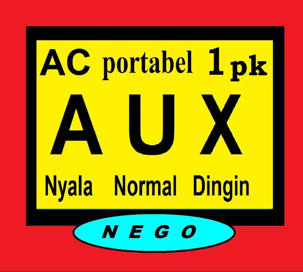 AC portabel AUX 1pk