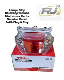 Lampu Stop Belakang Yamaha Mio Lama – Narita Genuine Merah Putih Plug