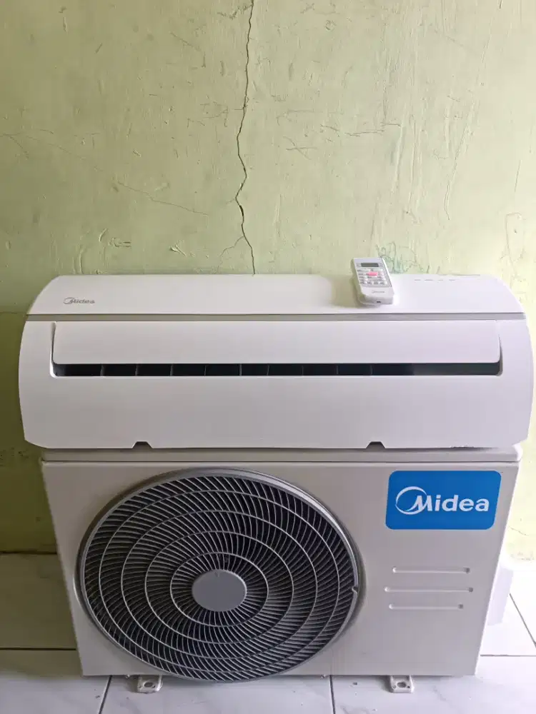 AC MIDEA 1/2 PK PLUS PASANG MURAHH