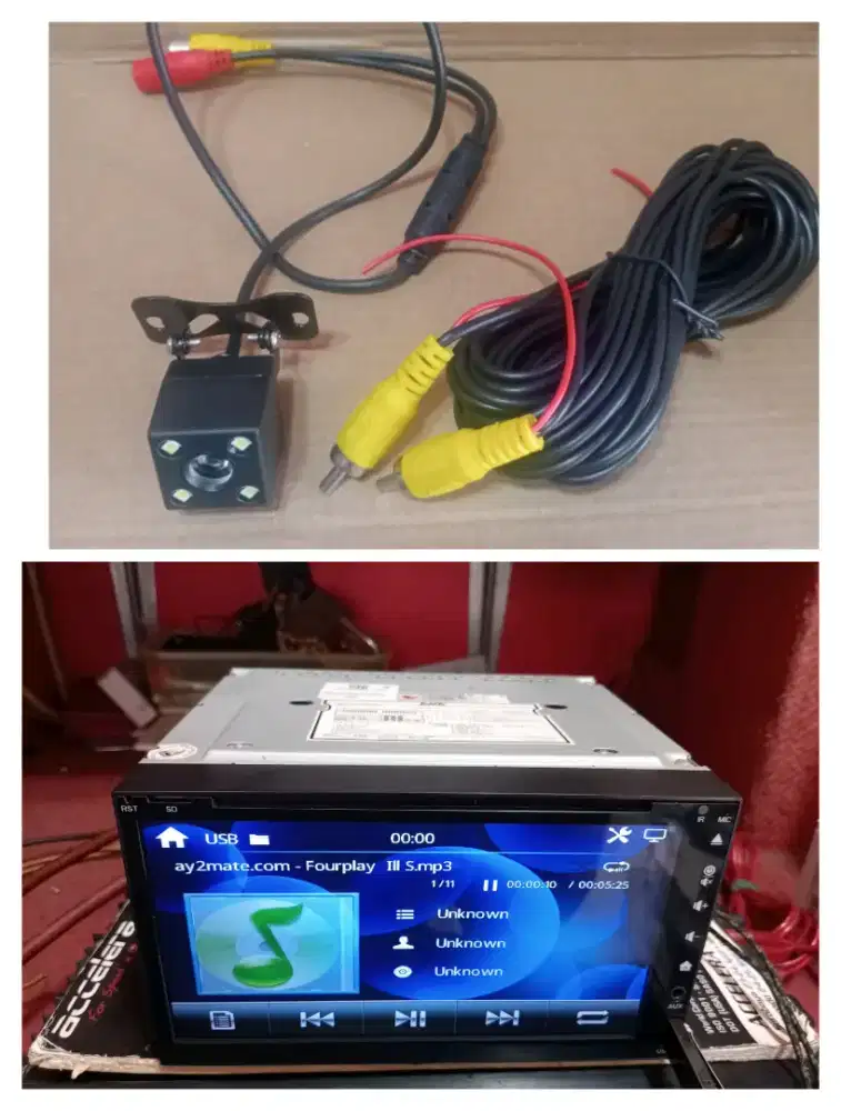 Paket d.din DVD plus camera