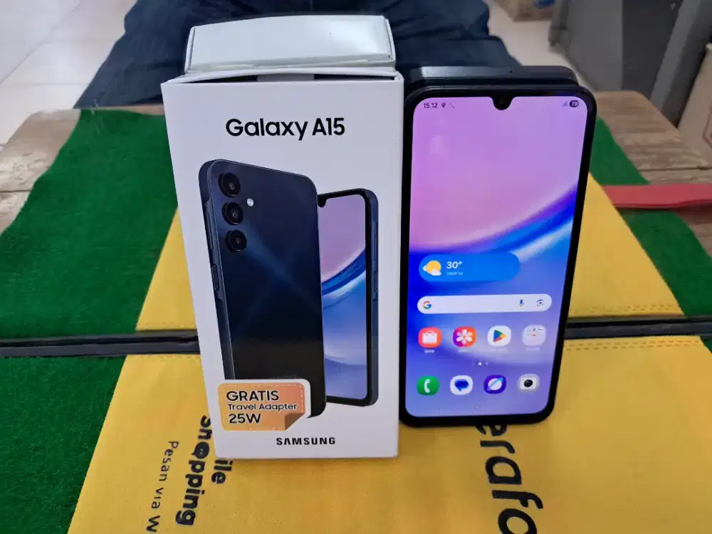 Samsung A15 Ram 8/256 gb lengkap normal