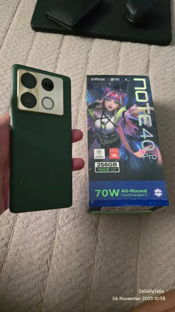 Infinix Note 40 pro 8+8/256