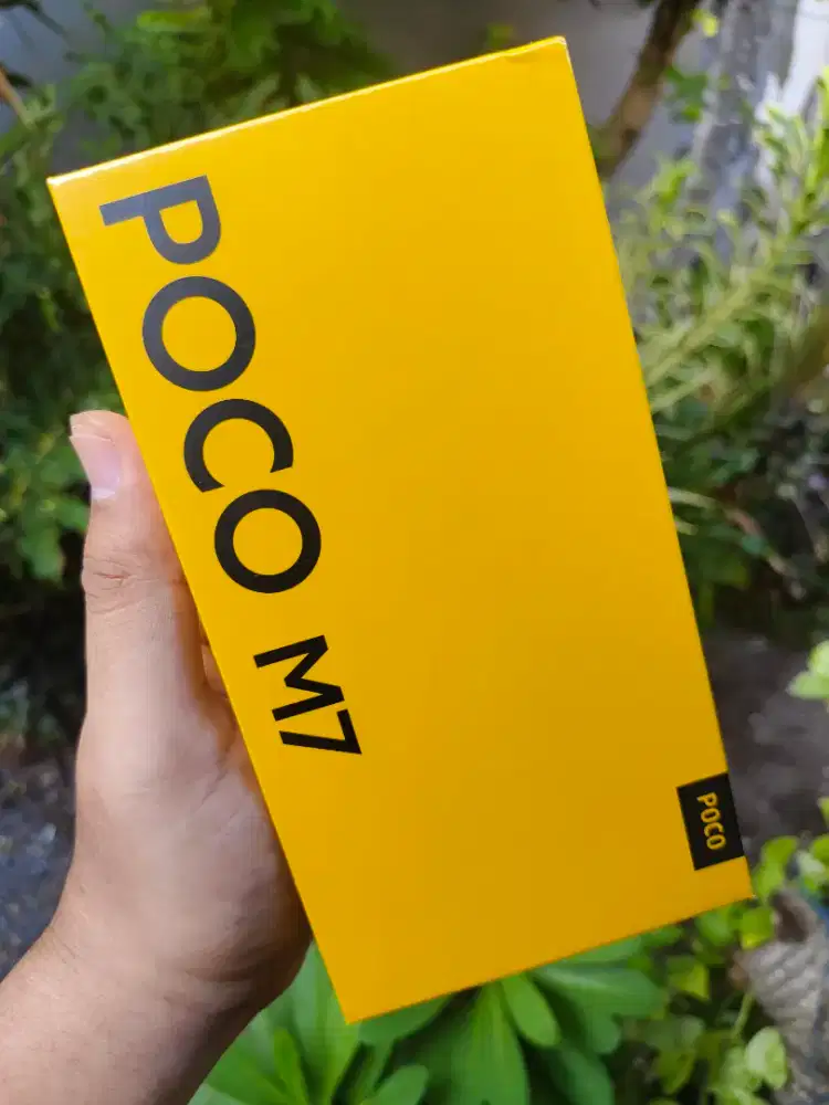 Xiaomi Poco M7 256gb Baru Segel Garansi 1Tahun Murah