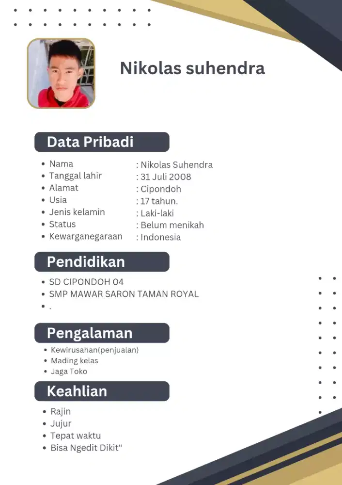Info loker untuk saya