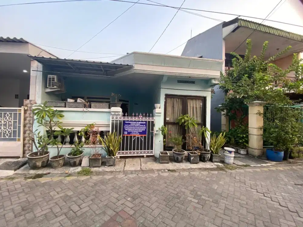 RUMAH DI PERUM GUNUNGSARI INDAH BLOK NN NO 11, KARANGPILANG SURABAYA