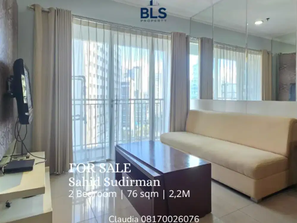 FOR SALE Apartment Sahid Sudirman 2BR