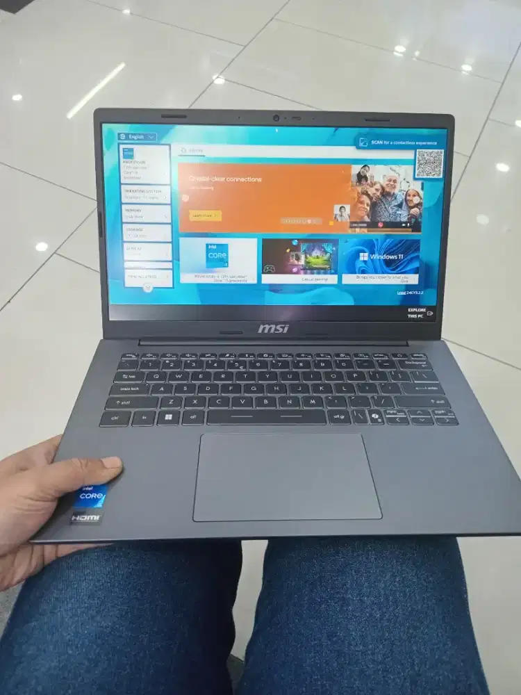 Kredit Laptop MSI Modern 14  5 1335u Ram 8 GB SSD 512GB  Cash