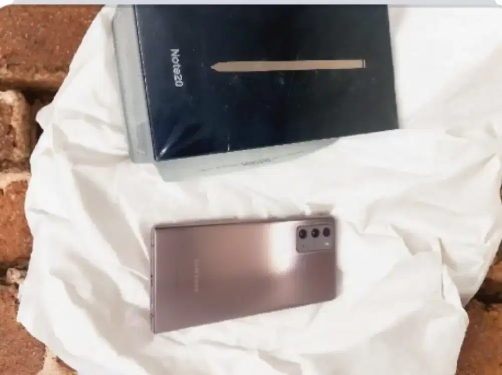 Samsung note 20 256GB second original lengkap tt bisa