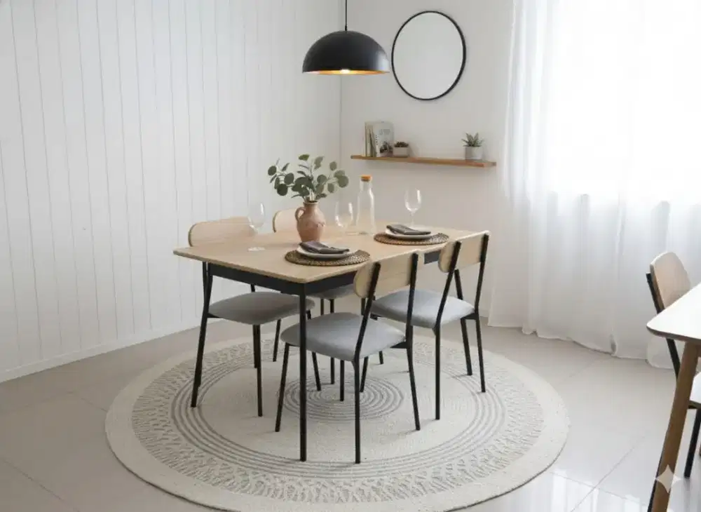 LIBERTY DINING SET (1DT + 4DC)