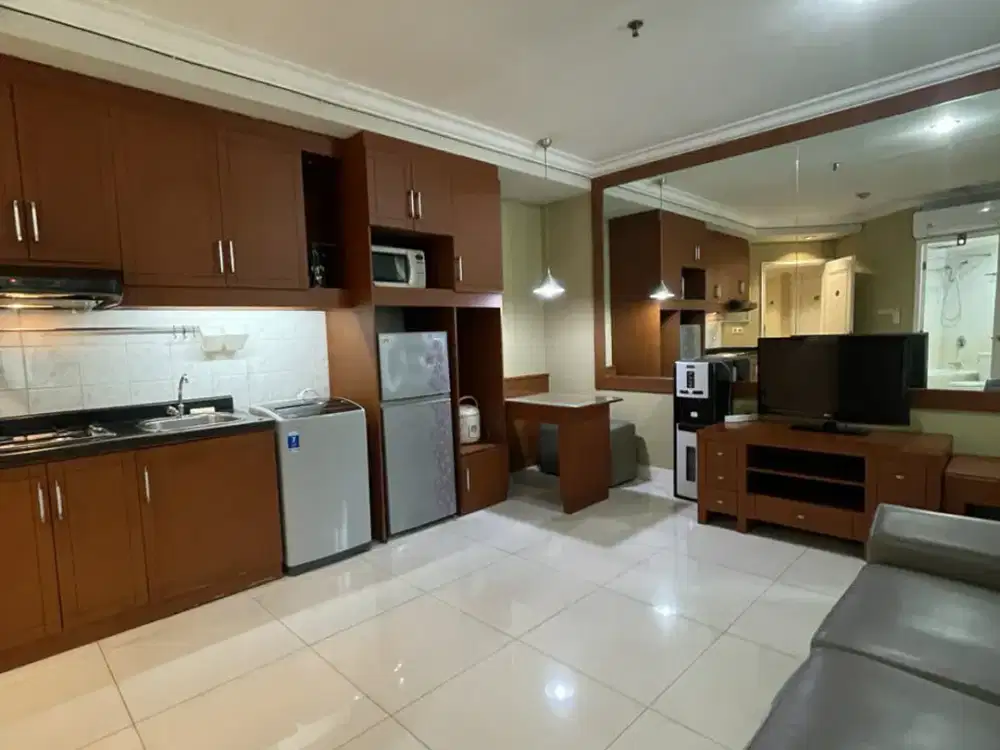 Disewakan Apartment Batavia, Benhil Luas 38m2 Full Furnished View City