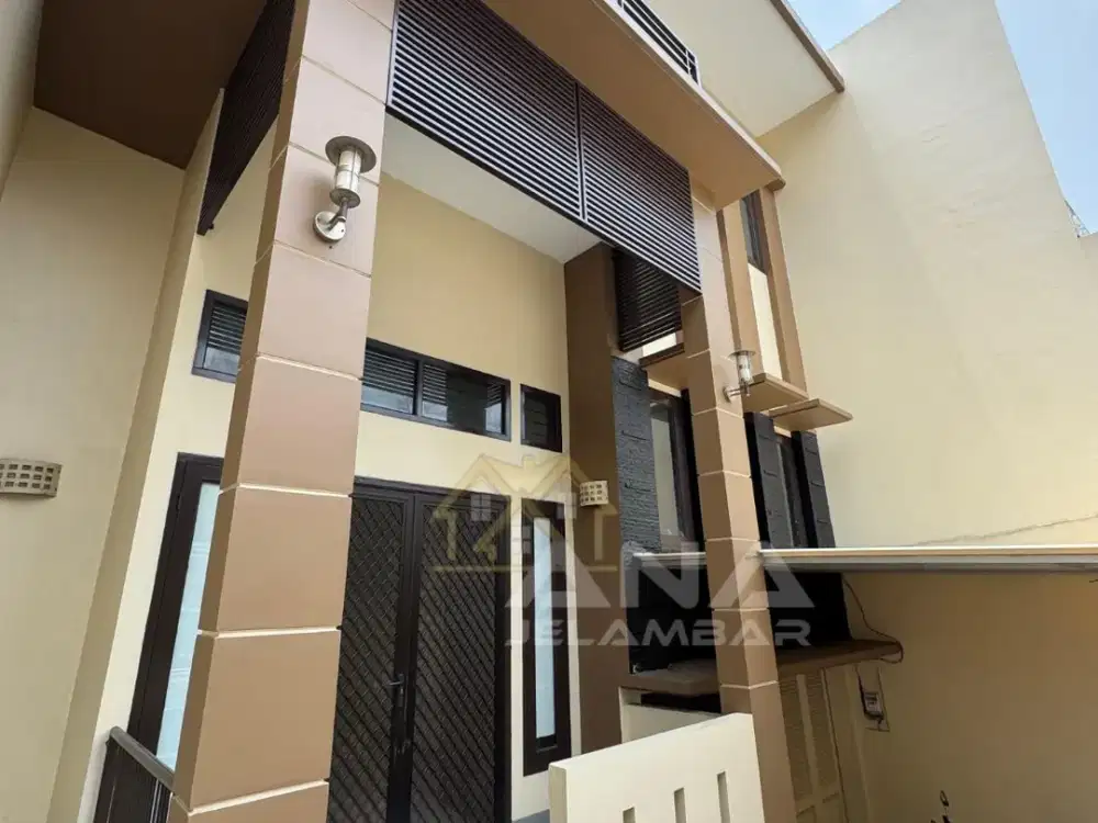 ANA RUMAH UK 8X20M DI KOMPLEK KAVLING POLRI JELAMBAR