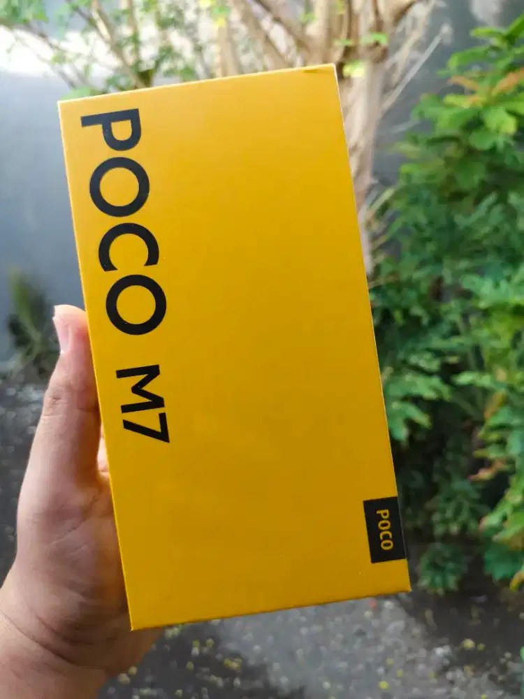 Poco M7 Baru 256gb Segel Garansi Resmi 1Tahun Termurah