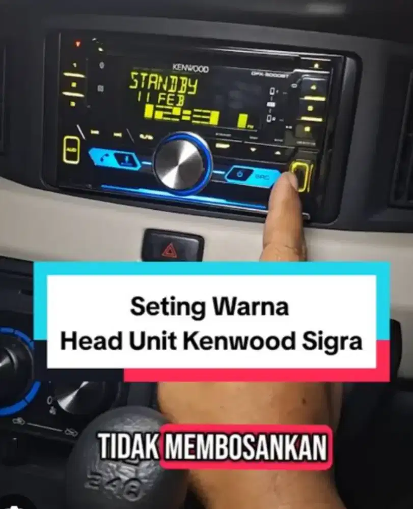Tape Kenwood Orie dari Sigra 2023