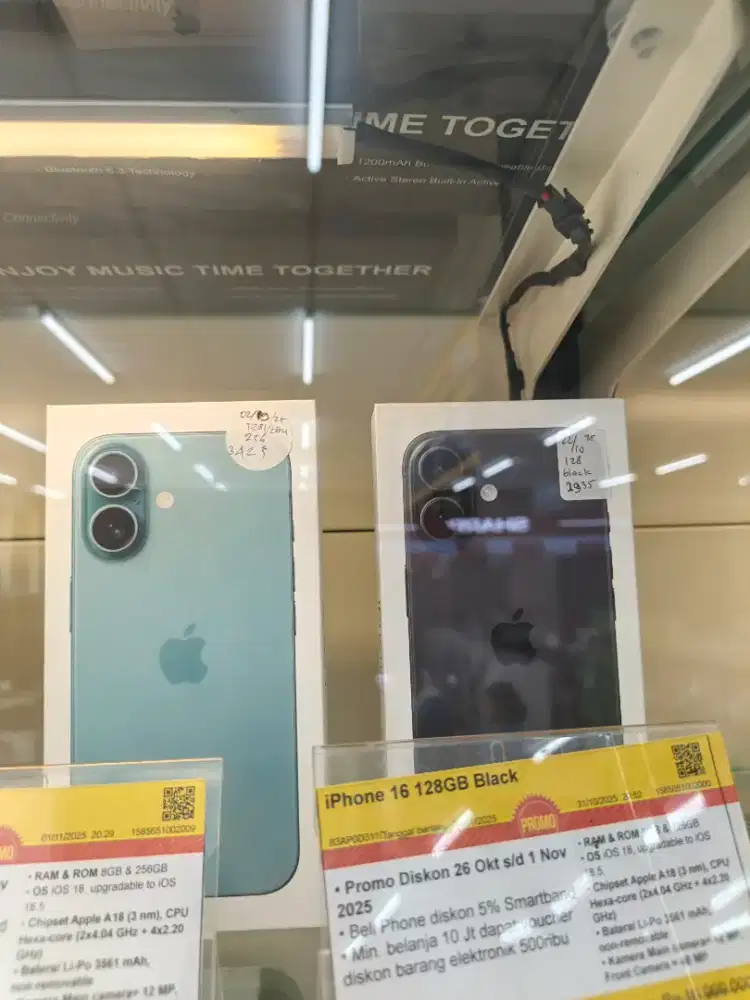Iphone 16 teal 256 baru