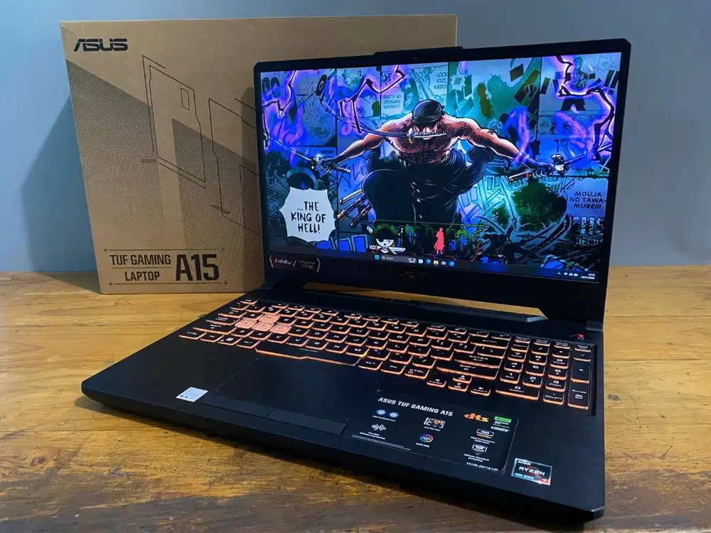 Asus TUF FA506NCR Ryzen 7 7435HS RAM 8GB SSD 512GB RTX3050 144H Garans