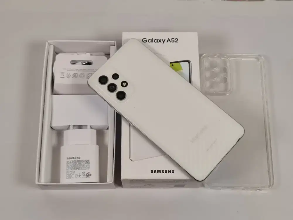 Samsung Galaxy A52 NFC 256GB mulus fullset Resmi SEIN