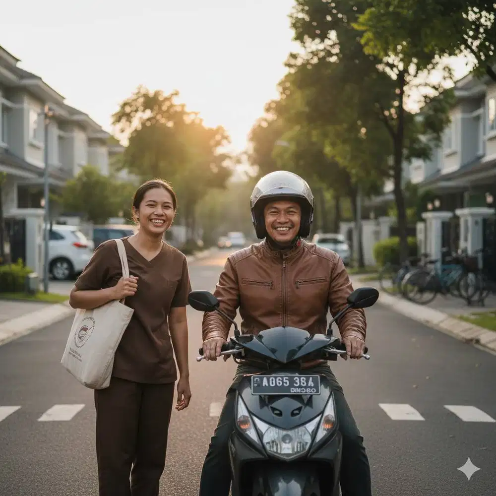 dibutuhkan driver antar therapist BSD