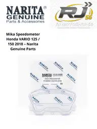 Mika Speedometer Honda VARIO 125 / 150 2018 – Narita Genuine P