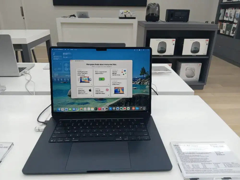 PROMO KREDIT MACBOOK AIR M4 (15 INCI) MEMORI 24GB PENYIMPANAN 512GB