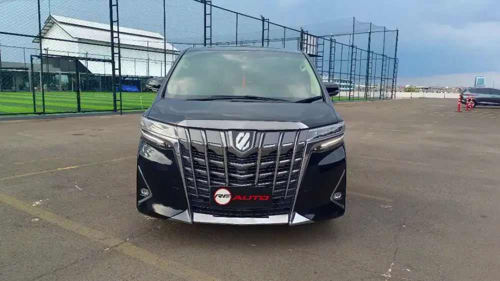 TOYOTA ALPHARD G 2.5 ATPM AT HITAM KILOMETER 9RIBU