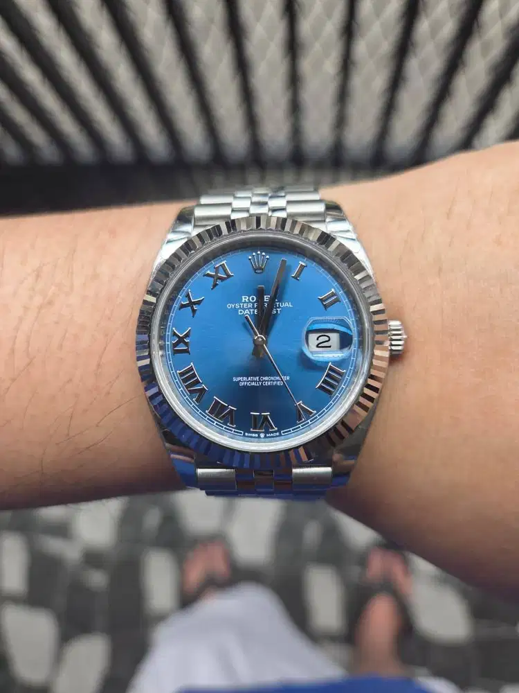 Rolex Datejust 41 Blue Dial Automatic