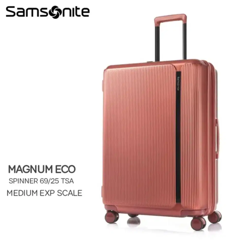 Koper Samsonite Myton Spinner size Medium 25 inch TSA SCALE USB Port