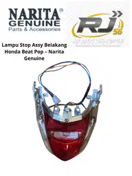 Lampu Stop Assy Belakang Honda Beat Pop – Narita Genuine Merah Putih