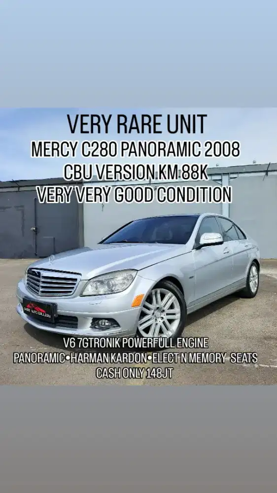 Rare Unit!! Mercedes C280 Panoramic  2008
