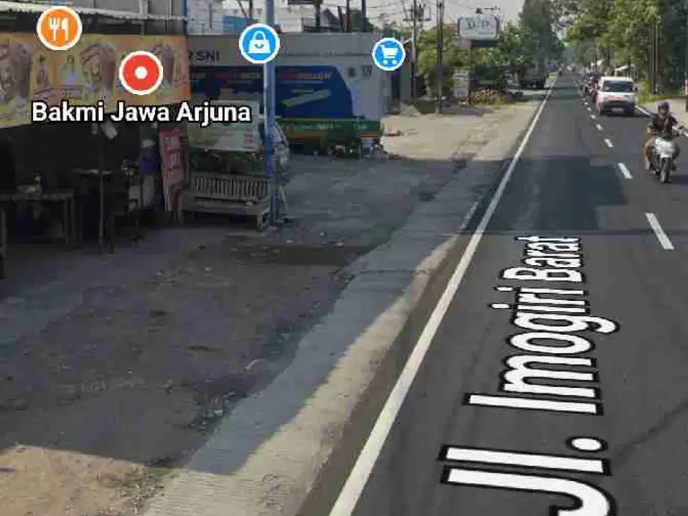 Jual Tanah Pinggir Jalan utama Imogiri Barat km 6 Sewon Bantul Yogyakarta