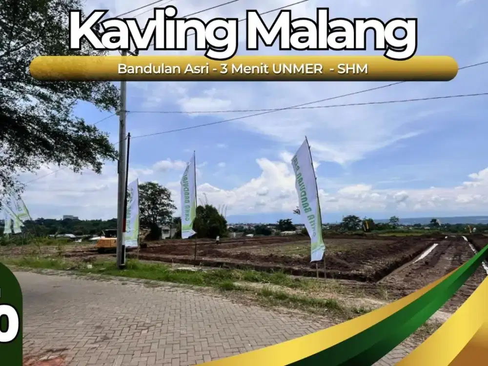 Kavling Strategis Bandulan Asri – Dekat Fasilitas, Legalitas Aman