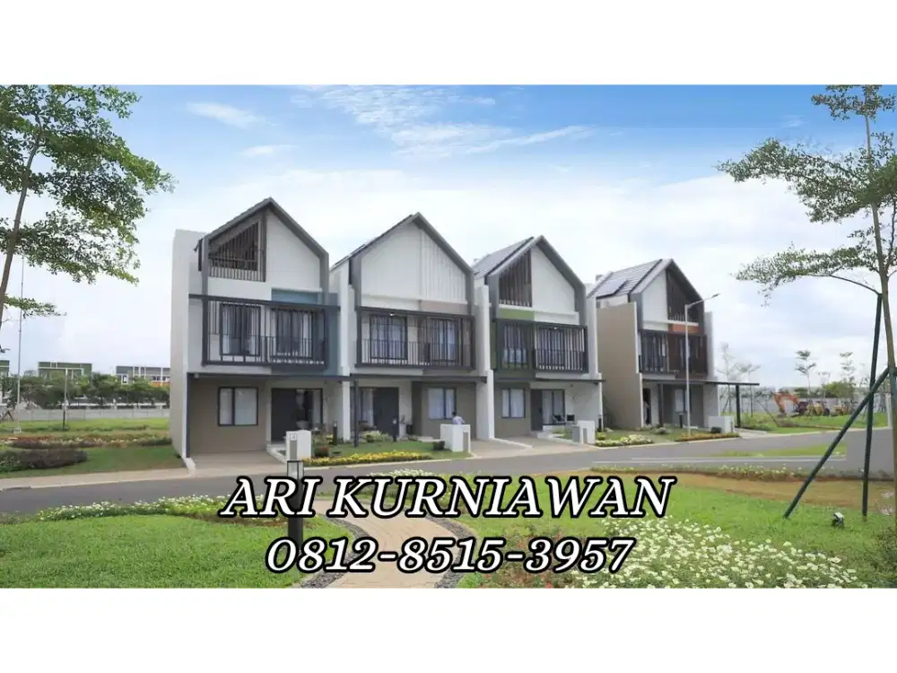 Summarecon Dijual Rumah Mewah, Cluster Strozzi Symphonia Gading Serpon