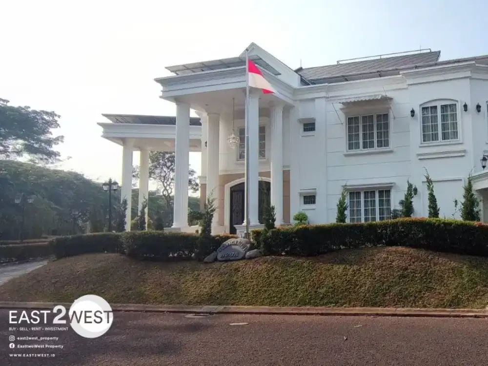 Jual Rumah Sutera Telaga Biru Alam Sutera Tangerang Selatan Mewah Luas Cantik Strategis