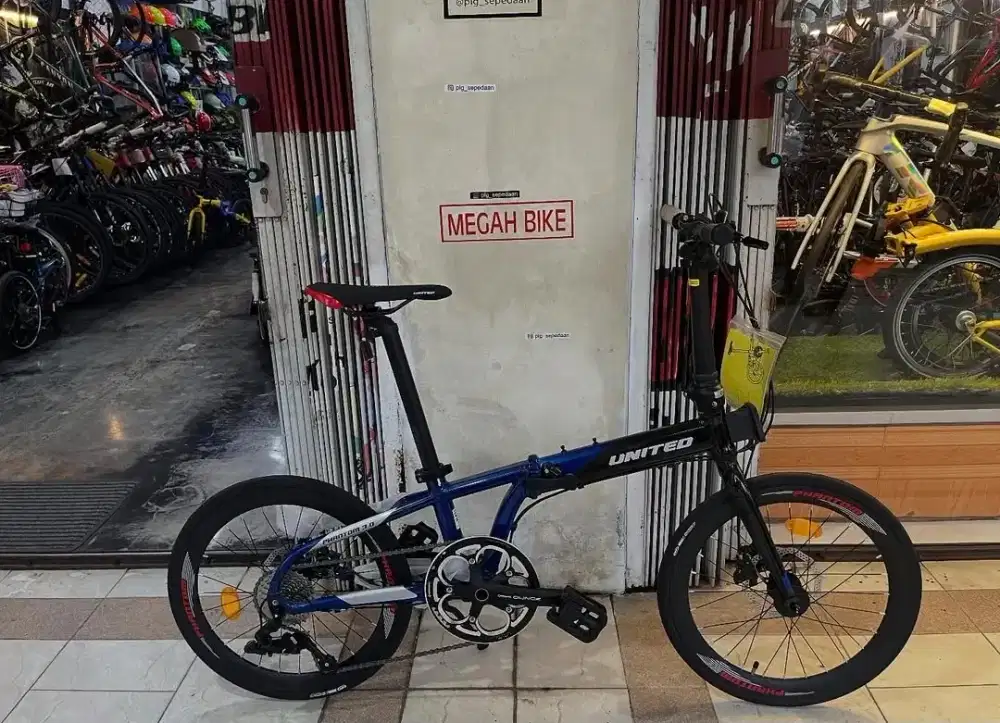 SEPEDA LIPAT UNITED PHATNOM PROMO CREDIT FRE 1KALI CICILAN