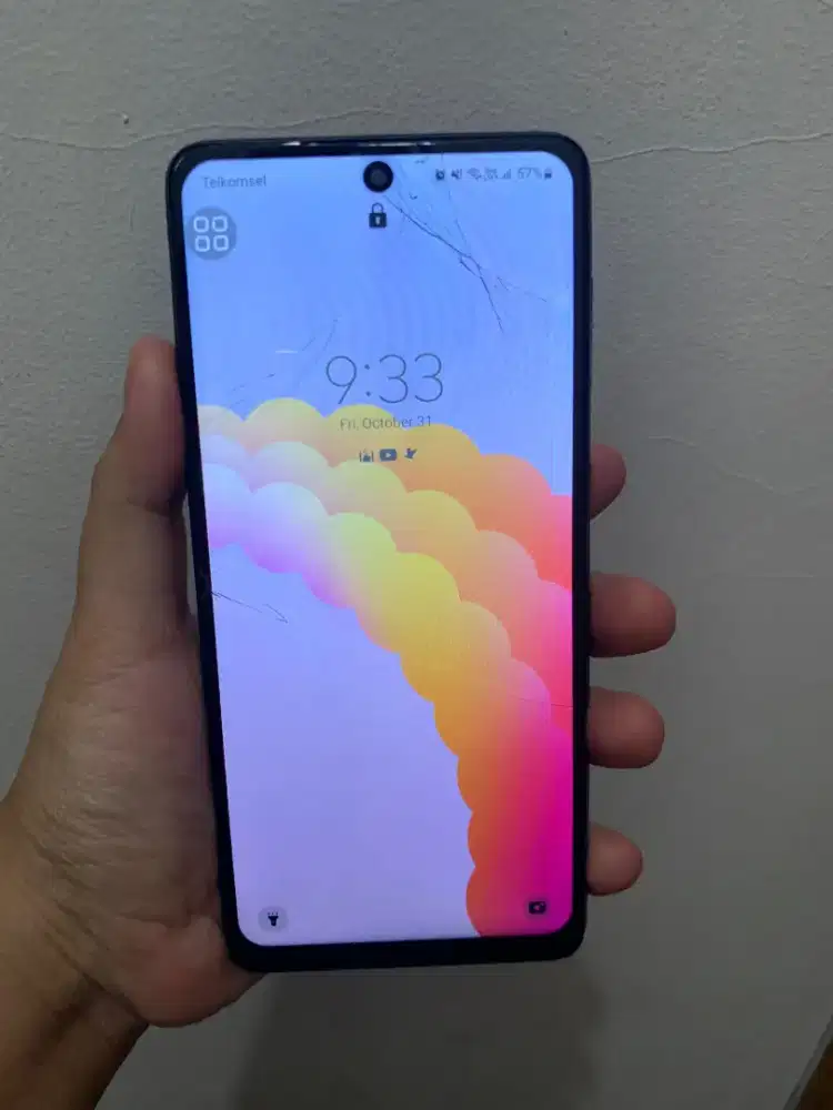 jual cepet aja Samsung M52 5G ram 8gb storage 128gb minus