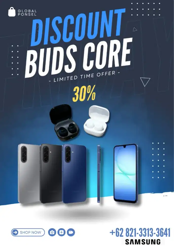 Big promo samsung A17 5G Free adaptor