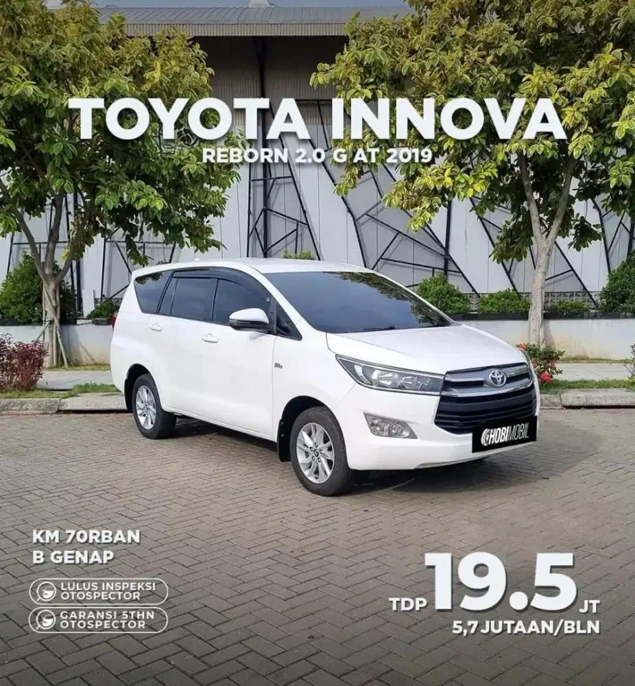 Innova Reborn 2.0 G AT Thn 2019