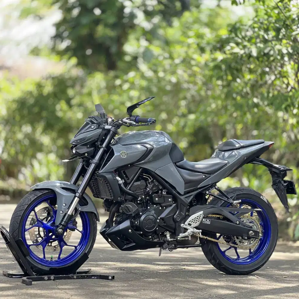 YAMAHA NEW MT25 GREY 2022 KM RENDAH PAJAK PANJANG SUPER GRESS